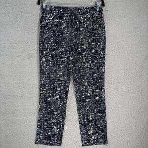 Max Mara Weekend Capri Cigarette Pants Women‎ Size 6 Geometric Minimalist Basic